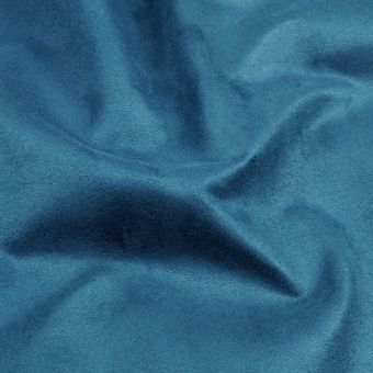 Tissu suédine anti-tâche qualité siège bleu pétrole