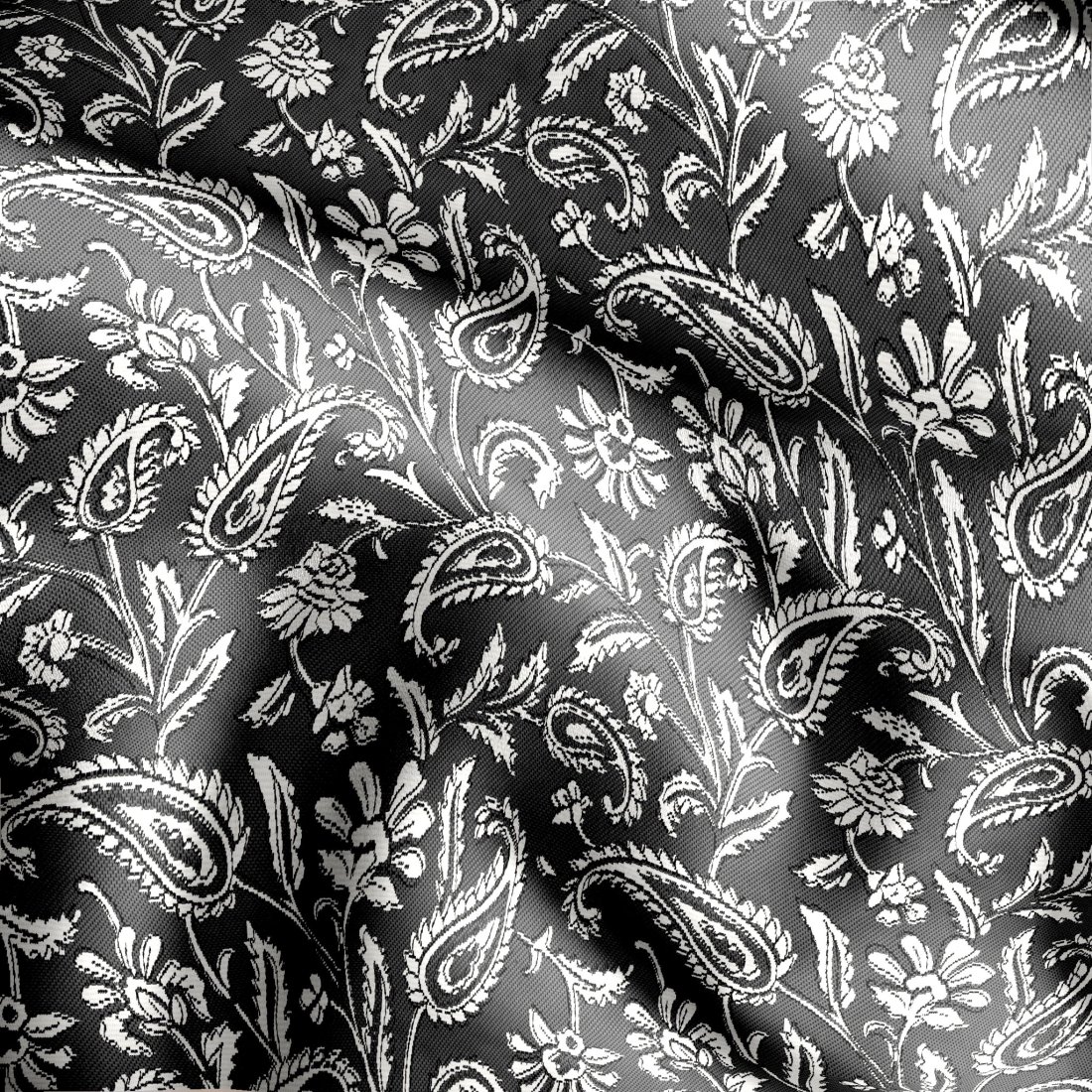 Tissu jacquard épais cachemire — vue 3