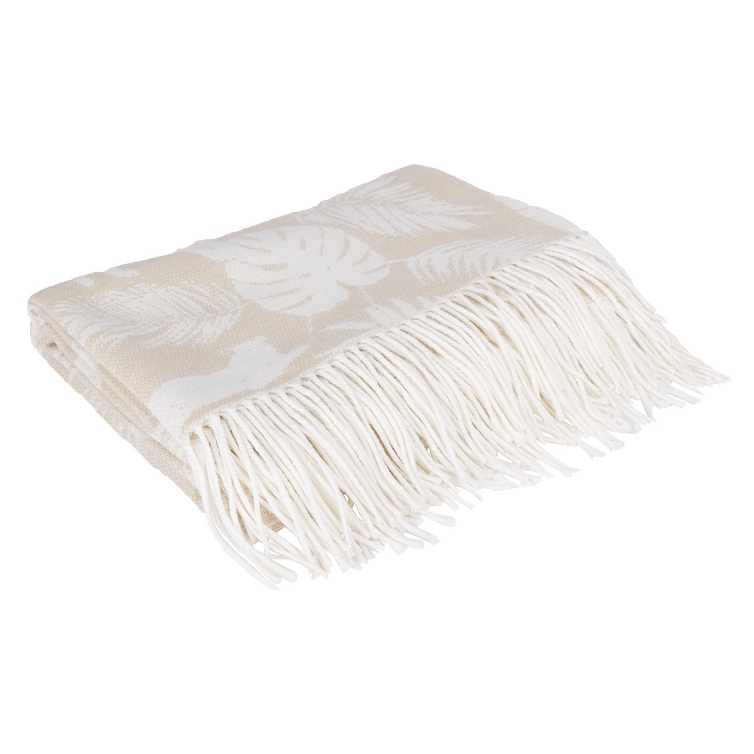 Plaid jungle jacquard