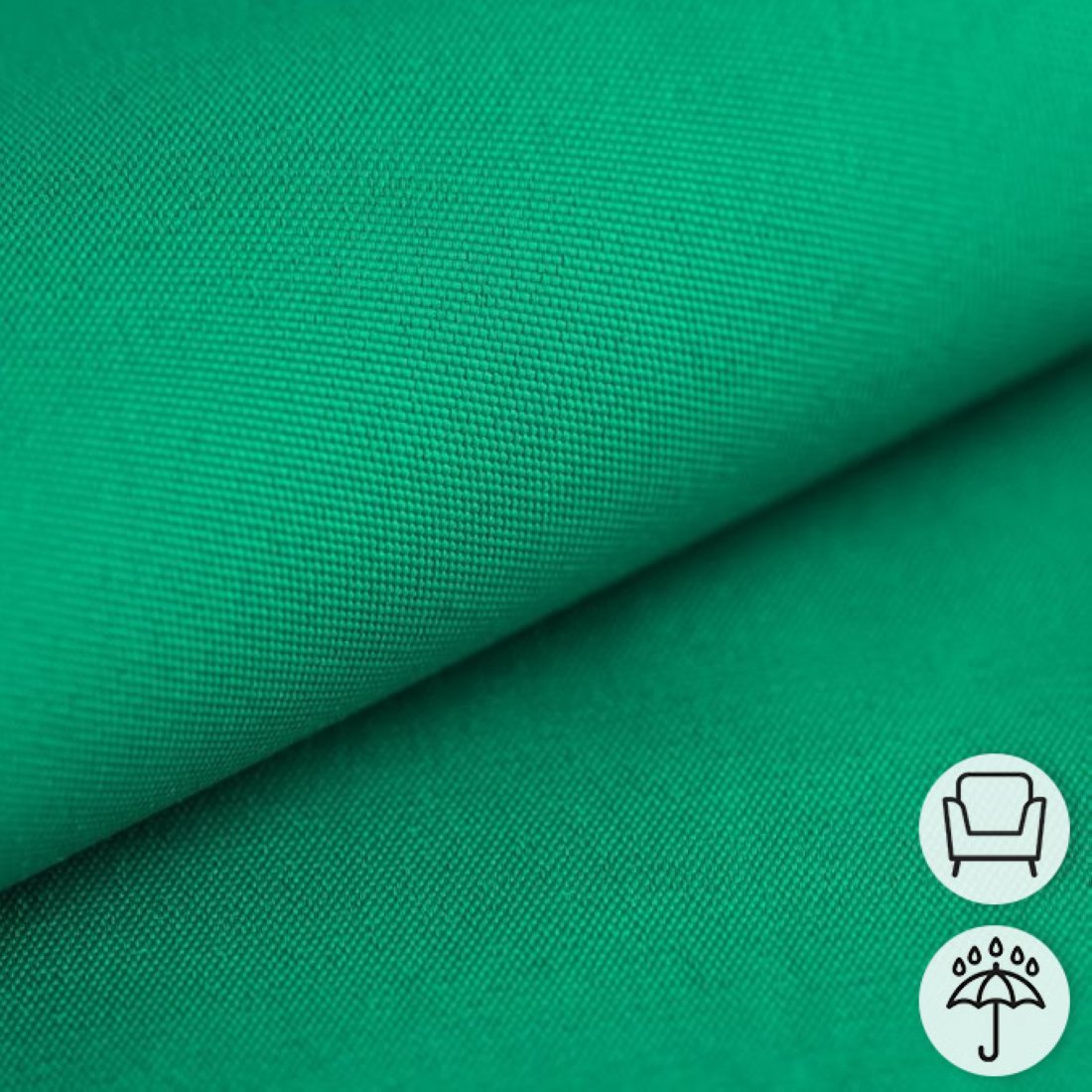 Bâche outdoor Lindo imperméable vert céladon - usage siège - MT