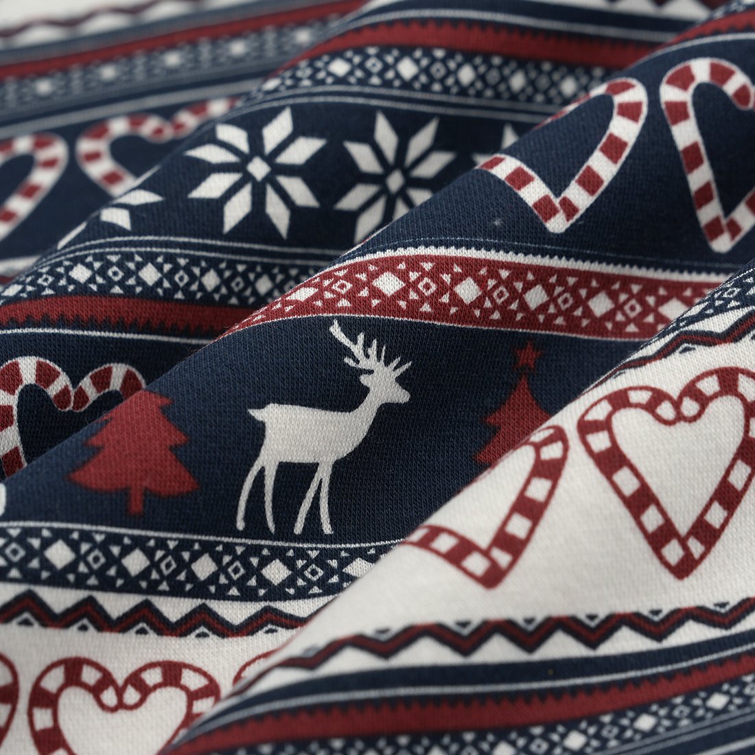 Tissu Molleton de Noël - MT