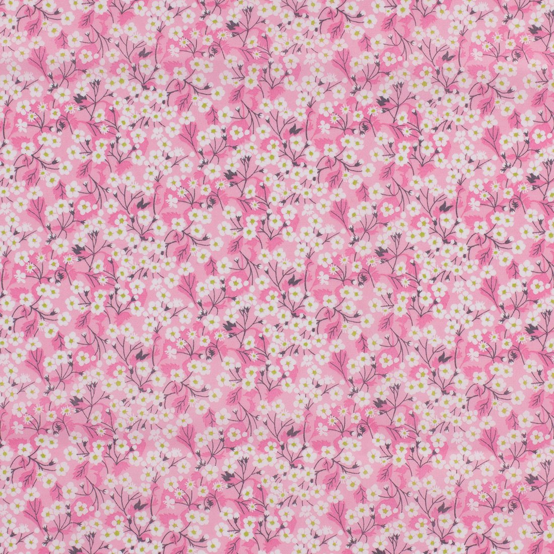Tissu Liberty petites fleurs roses