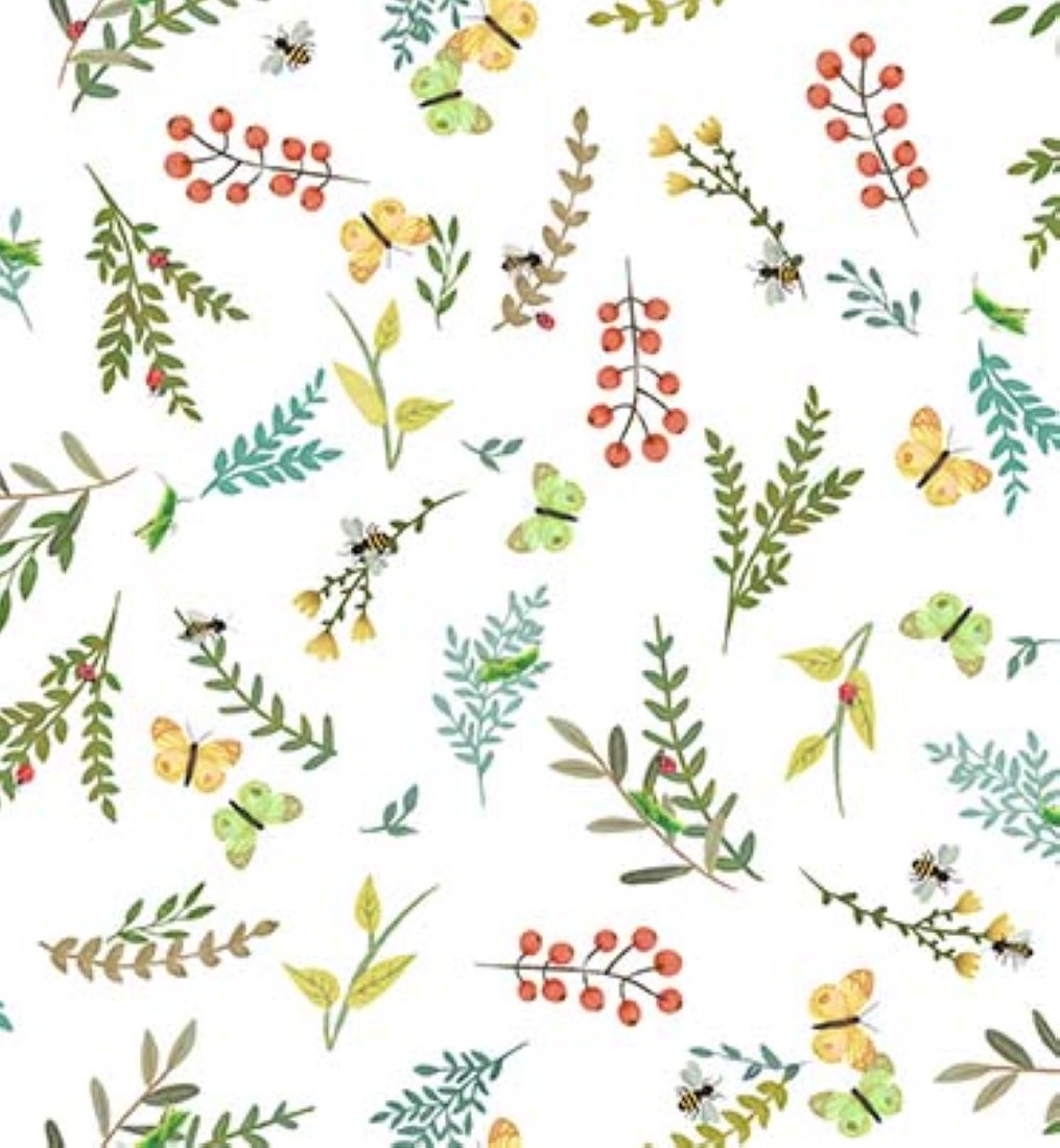 Tissu patchwork springs