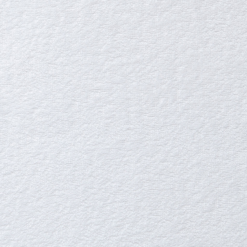 Tissu éponge bambou doudou blanc