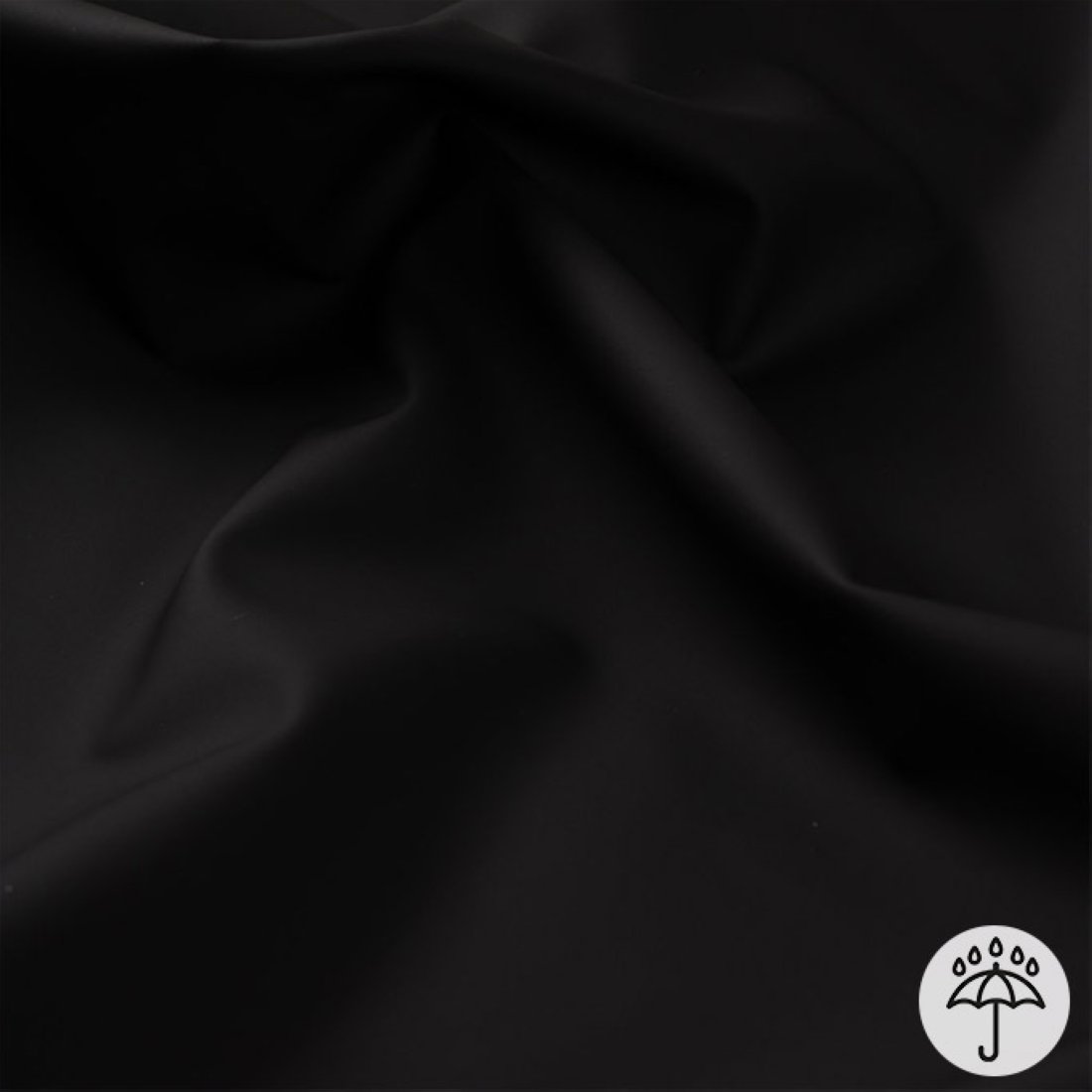 Tissu imperméable envers polaire uni
