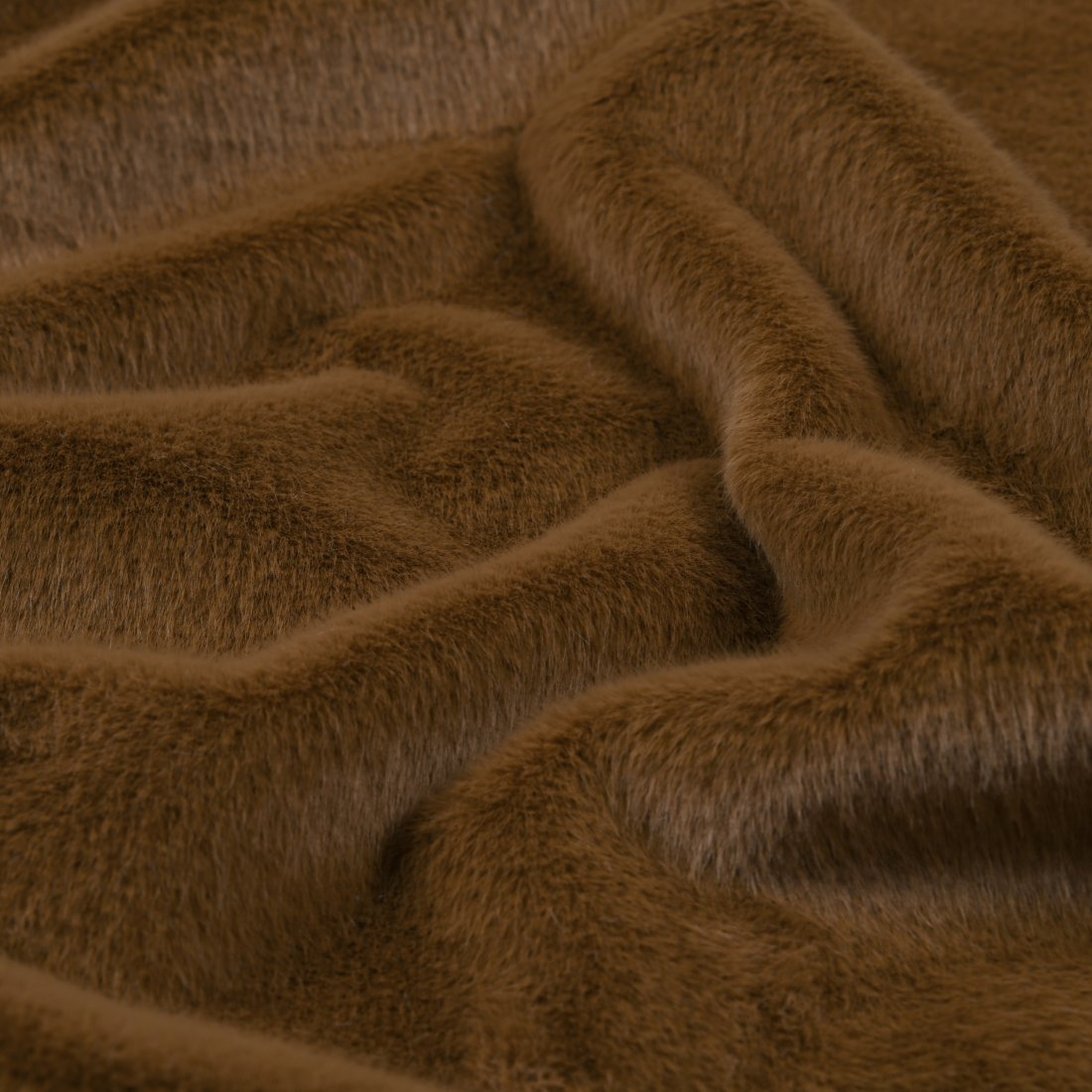 Fausse fourrure ultra douce chocolat