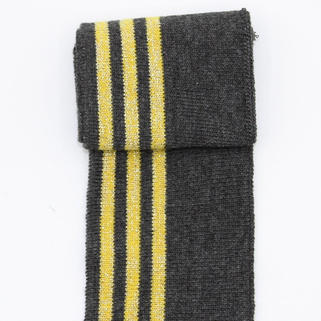 Bord cote 3 rayures gris doré