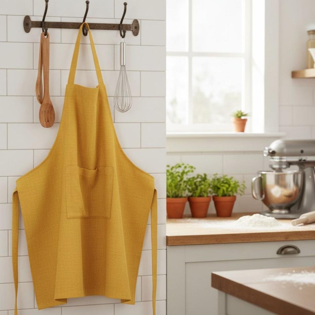 Tablier Essentiel jaune - MT