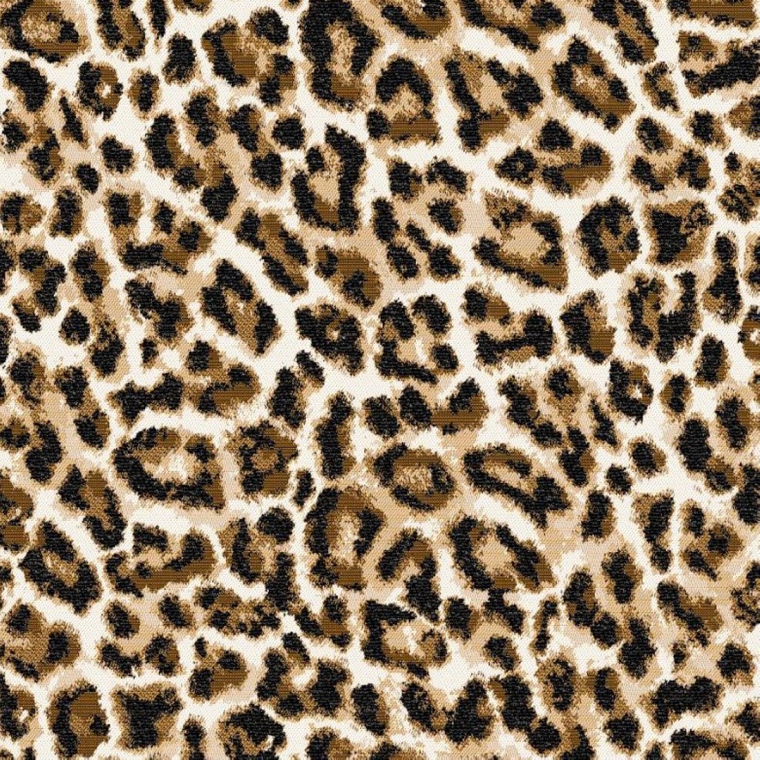 Tissu jacquard pelage Léo