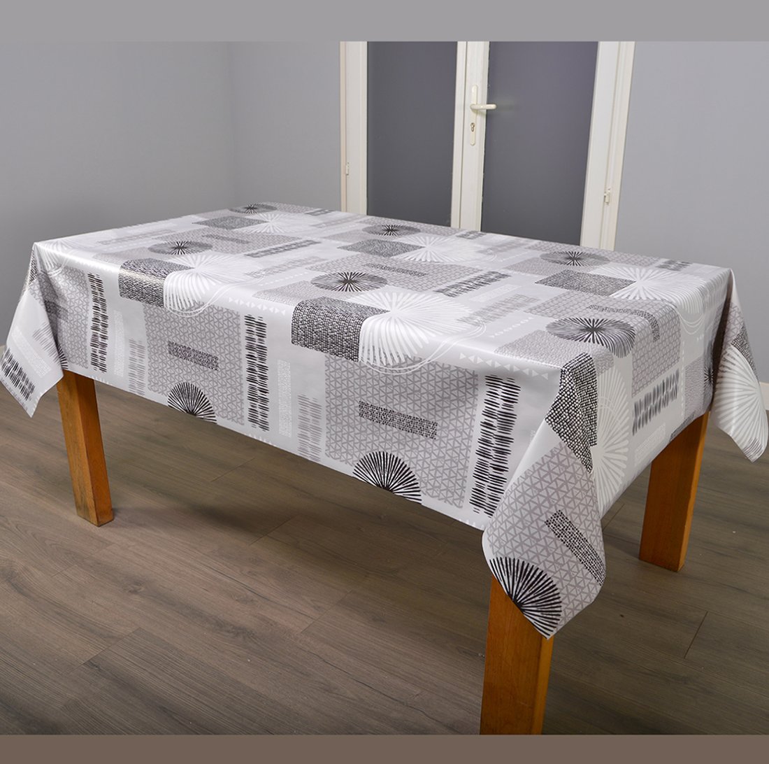 Toile cirée géométrique Run