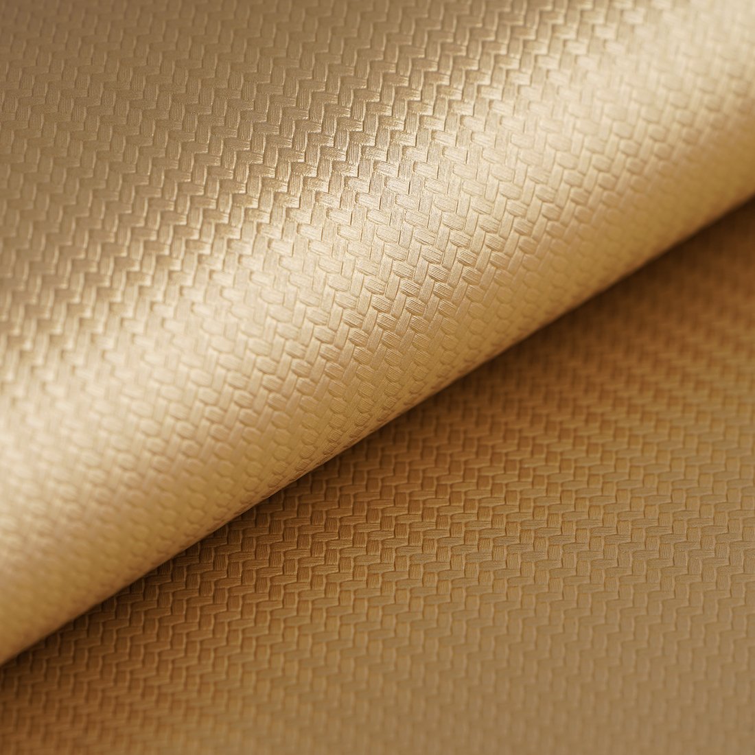 Tissu Simili chevron or - MT