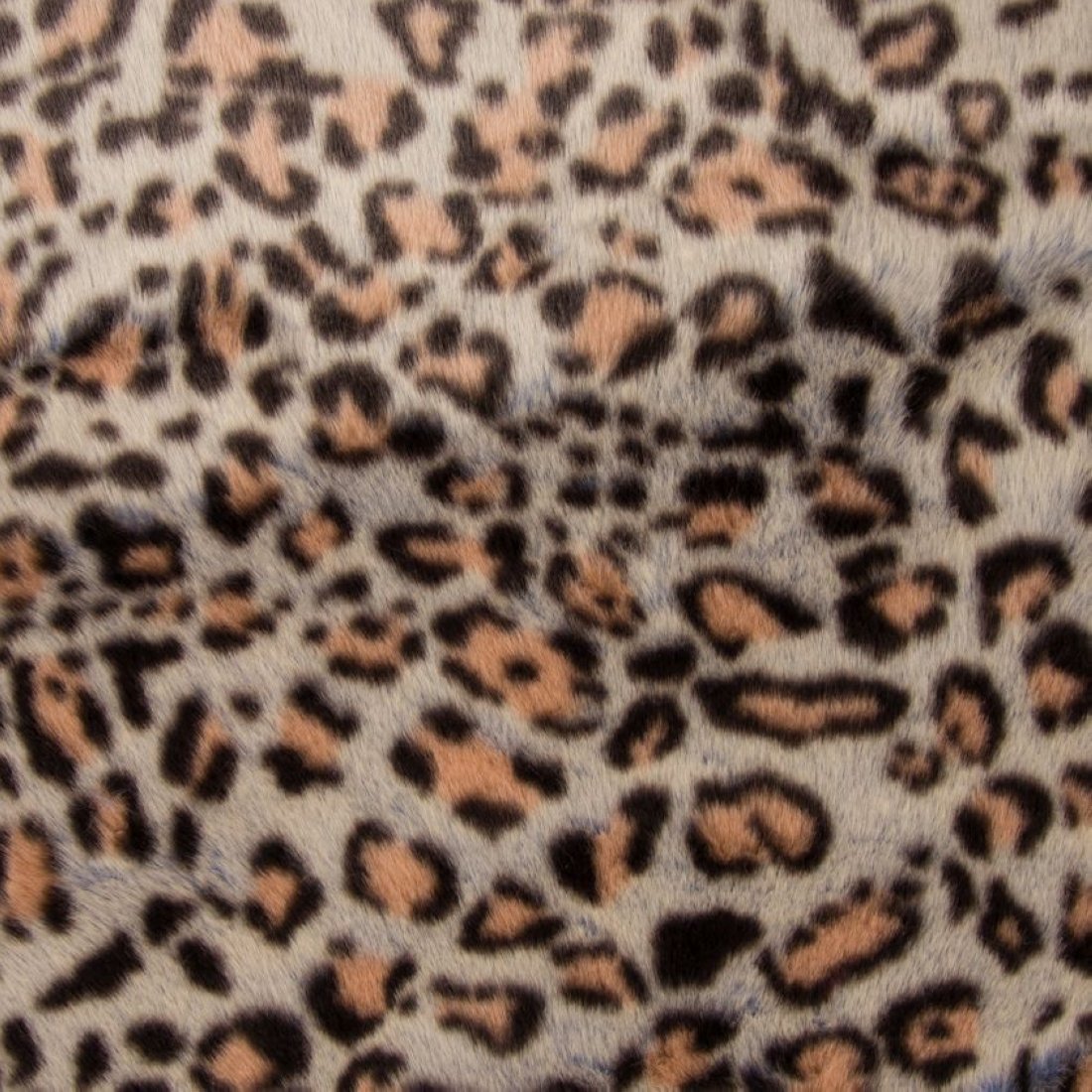 Fausse fourrure Léo marron