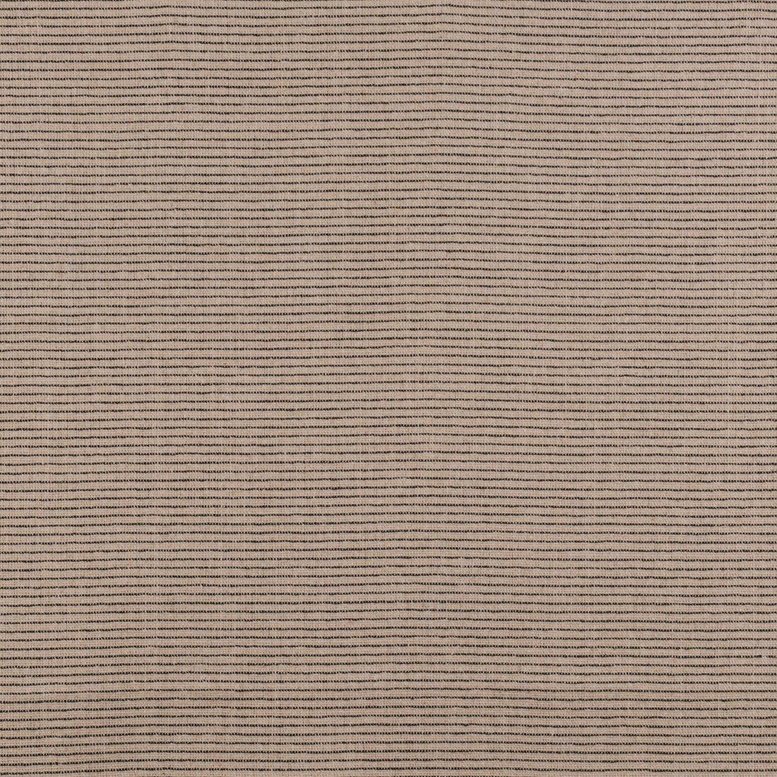 Tissu coton lin Julia rayée taupe