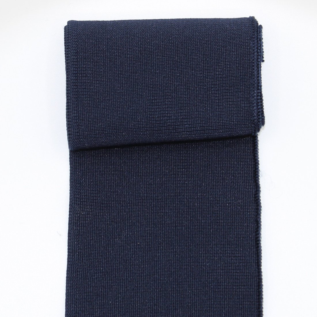 Bas de blouson et poignet rigide bleu marine