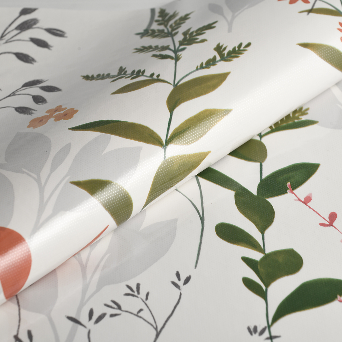 Toile cirée laquée tige