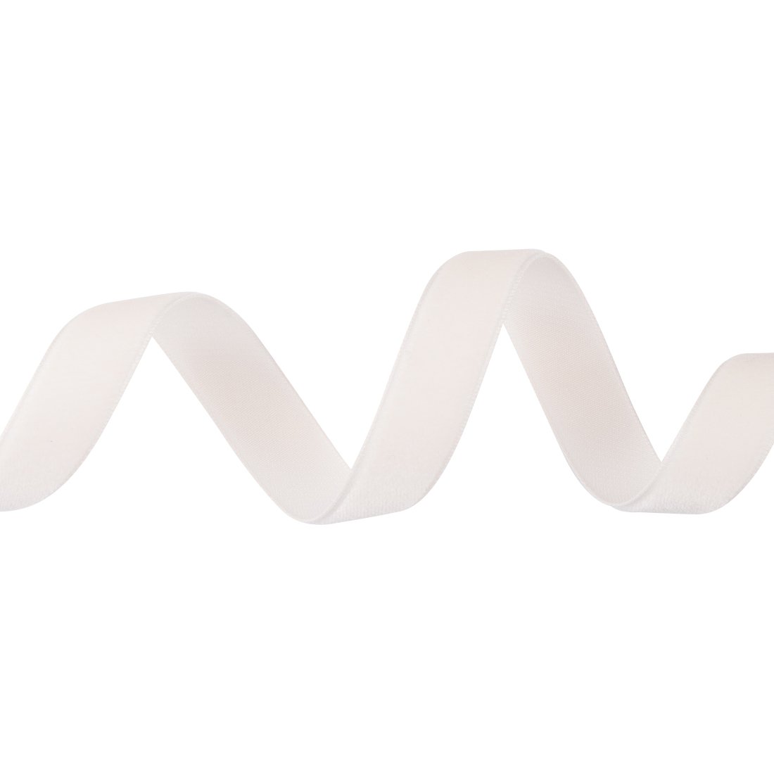 Ruban velours crème 16mm