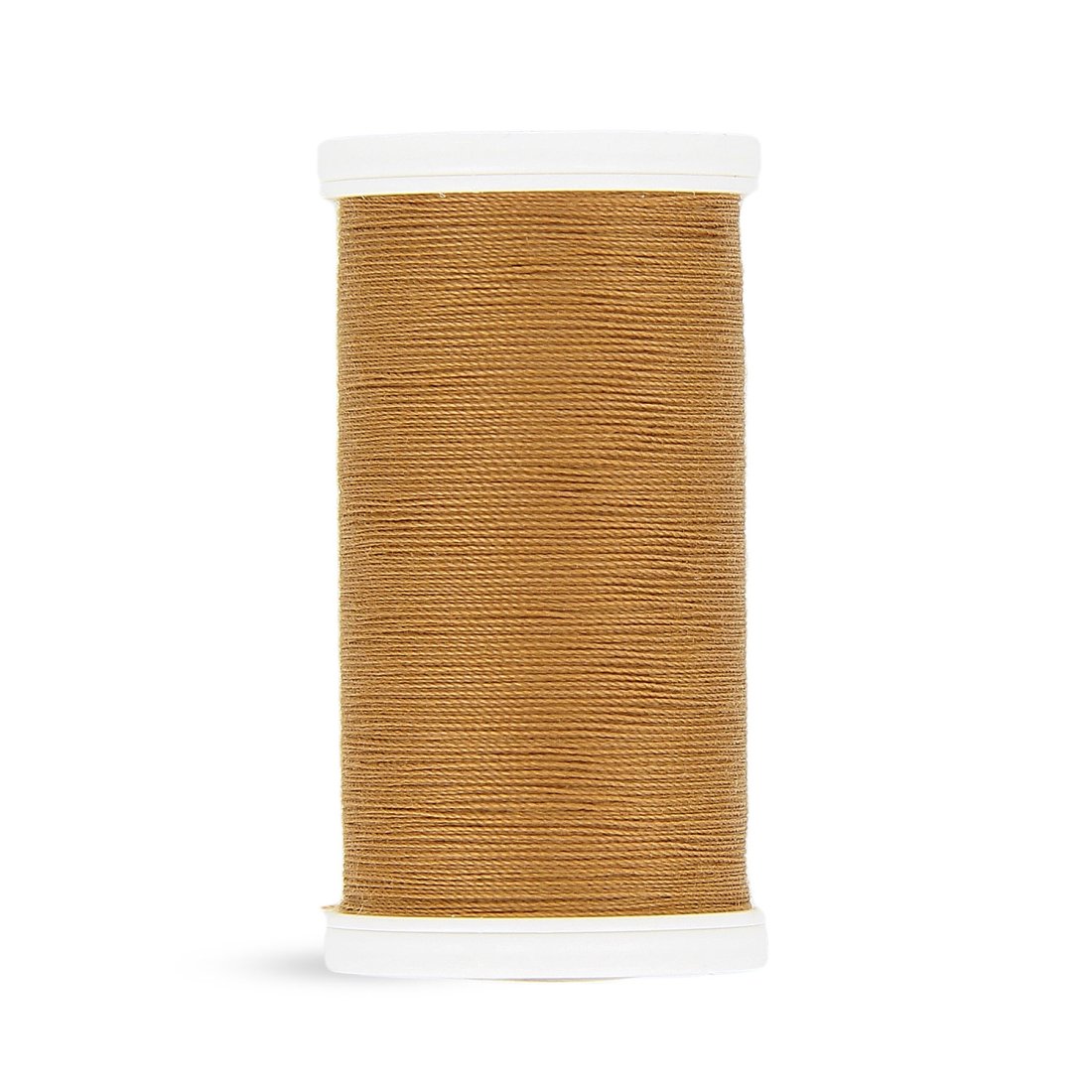 Bobine fil 100 m 100% polyester marron vif