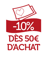 -10% Pro dès 50€