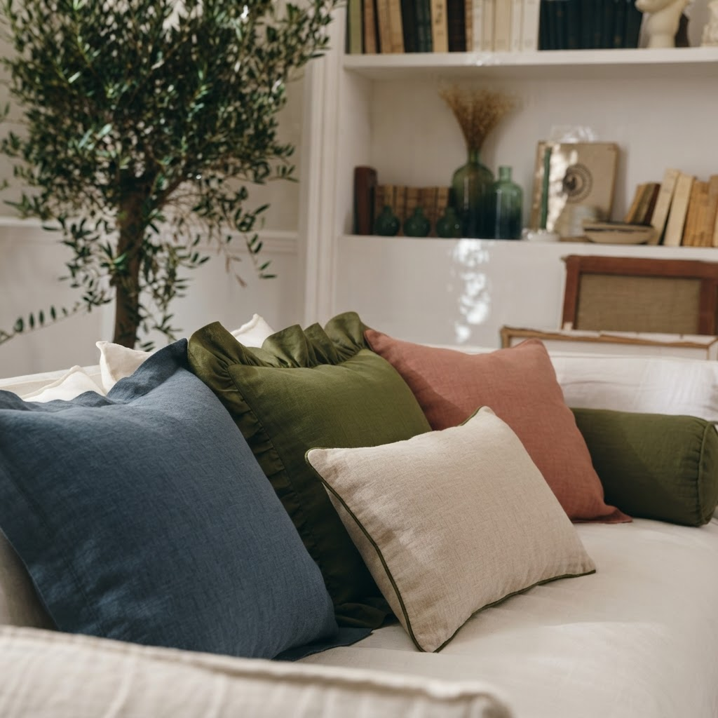 Housse de coussin sur-mesure
